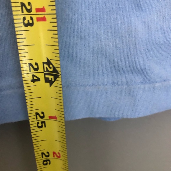 Polo Ralph Lauren Size Large Short Sleeve V Neck Light Blue T Shirt # - Picture 7 of 7